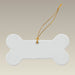 Dog Bone Ornament, 4.5"