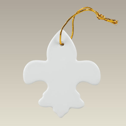 Fleur de lis Ornament, 3.13"