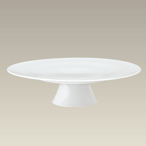 Cake Plate and Pedestal, 12.5" x 3.5"