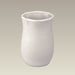 4.75" Warm White Scrolled Edge Tumbler