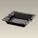 7.25" Black Square Ashtray