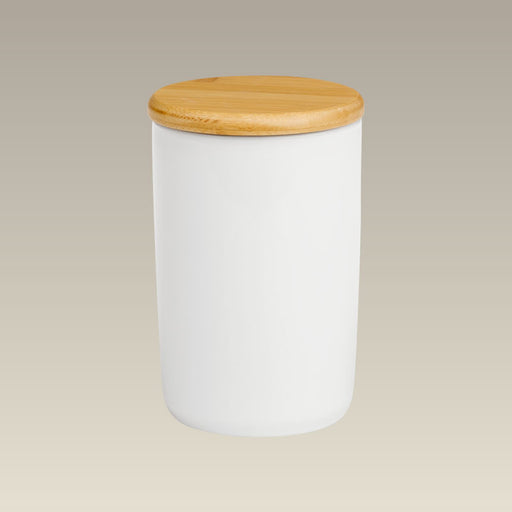 6 3/8" Canister with Bamboo Lid