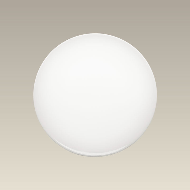 8.25" Flat Porcelain Coupe Plate