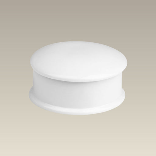 White Round Box, 3.75", SELECTED SECONDS