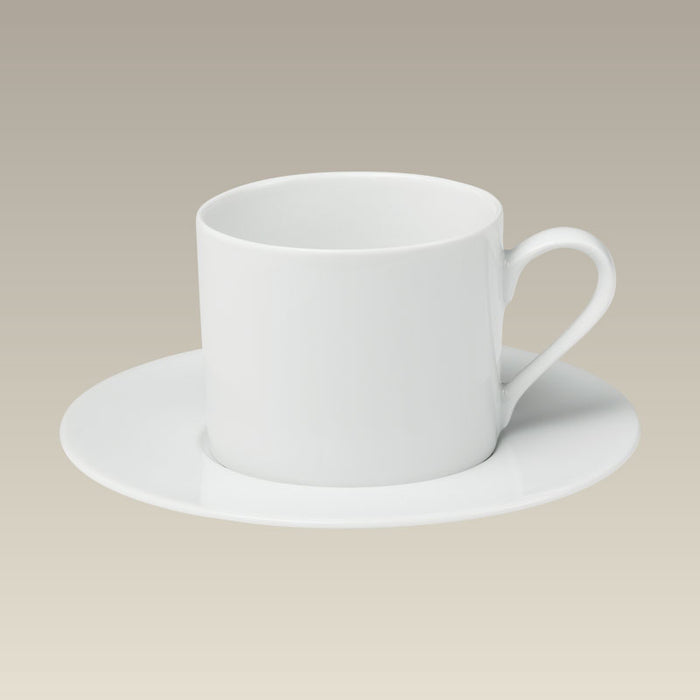 Can Shape Cup & Saucer, 7 oz