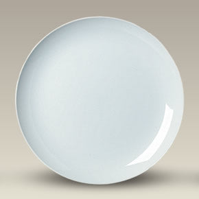 10.75" Porcelain Coupe Dinner Plate