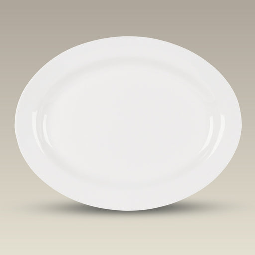Rim Shape Oval Platter, 15.75"
