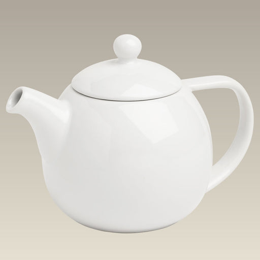 Round Stoneware Teapot, 22 oz