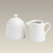 4.25" Tapered Sugar and Creamer Set