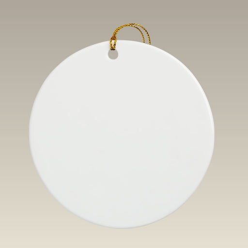 4" Disc Ornament