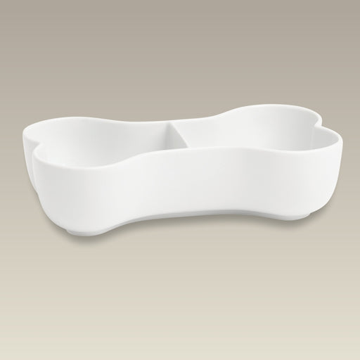 2 Section Dog Bowl, 10"