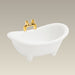 Bathtub Soap Dish, WARM WHITE, 3.25"
