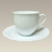 8 oz. Simona Cup and Saucer, 2.75" tall, SELECTED SECONDS