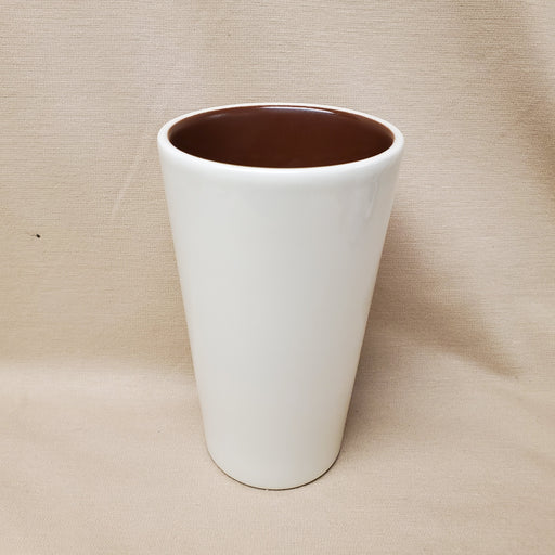 Natural Stoneware Tumbler w/Brown Interior, 16 oz