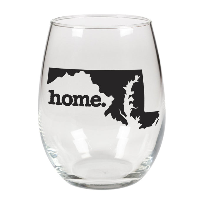 home. Stemless Wine Glass - Maryland (Individually priced but you must order in multiples of 8)
