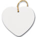 3" Heart Sublimation Ornament