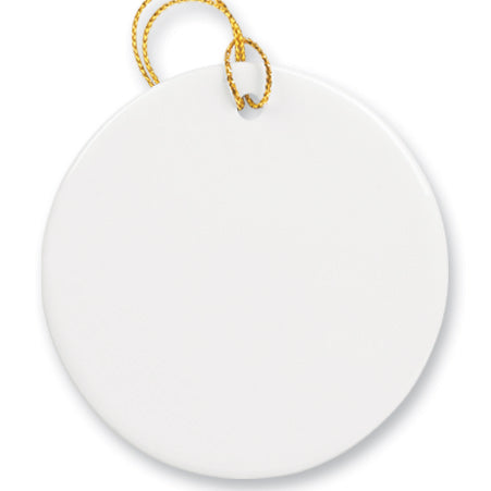 3" Disc Sublimation Ornament