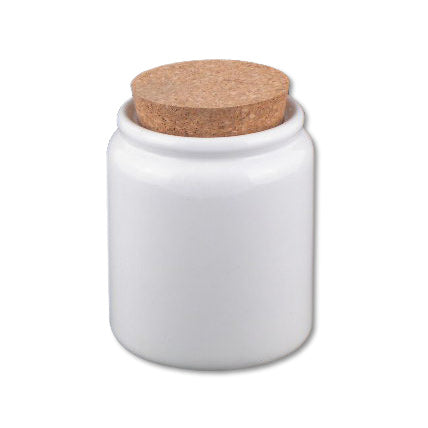 Small Canister with Cork Lid