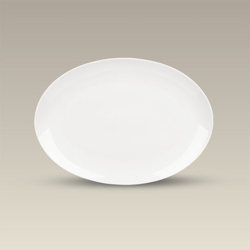 Oval Coupe Platter for Sublimation, 12.875" x 9.5"