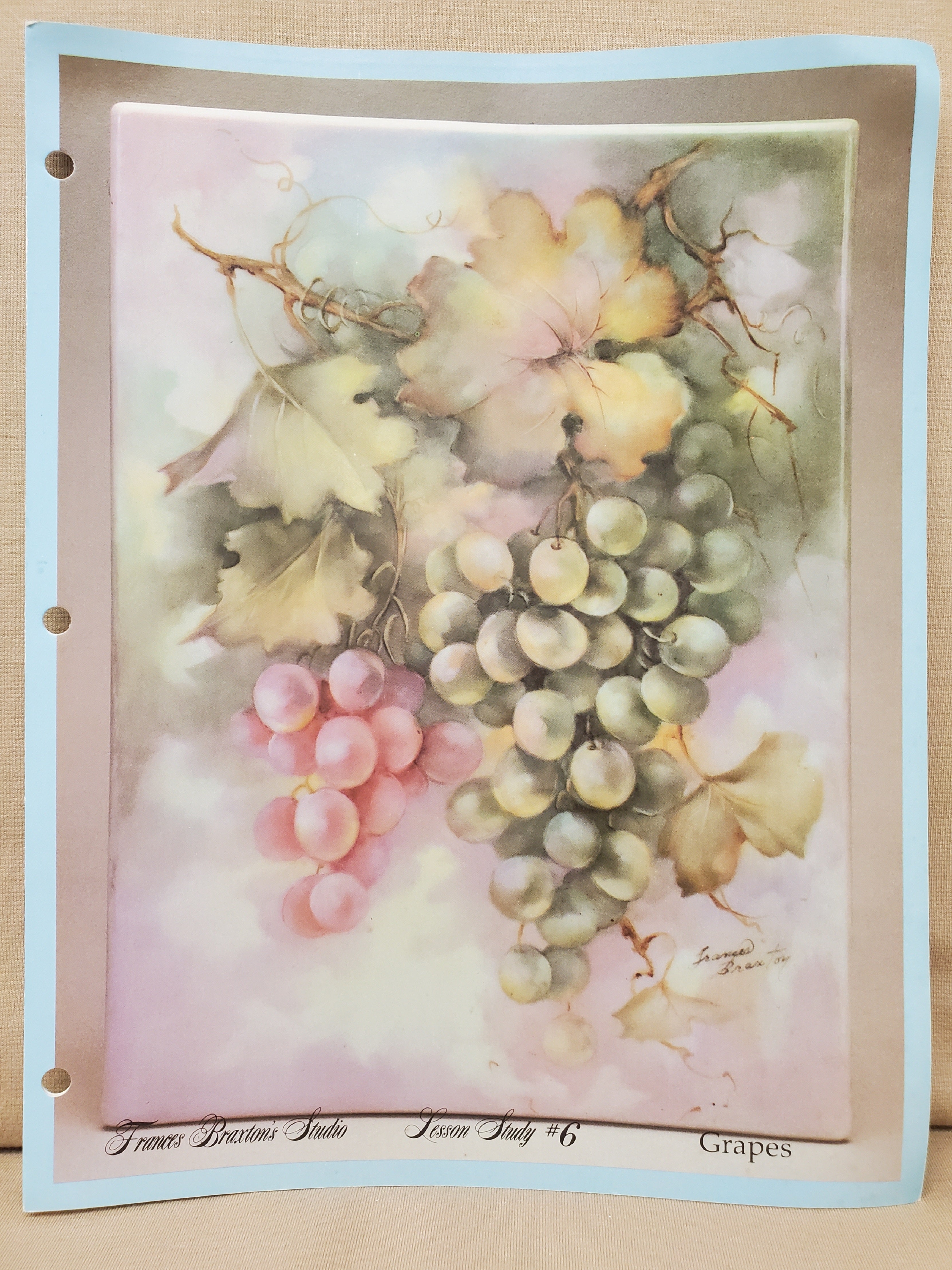 Grapes by Frances Braxton