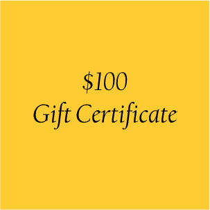 $100 Gift Certificate