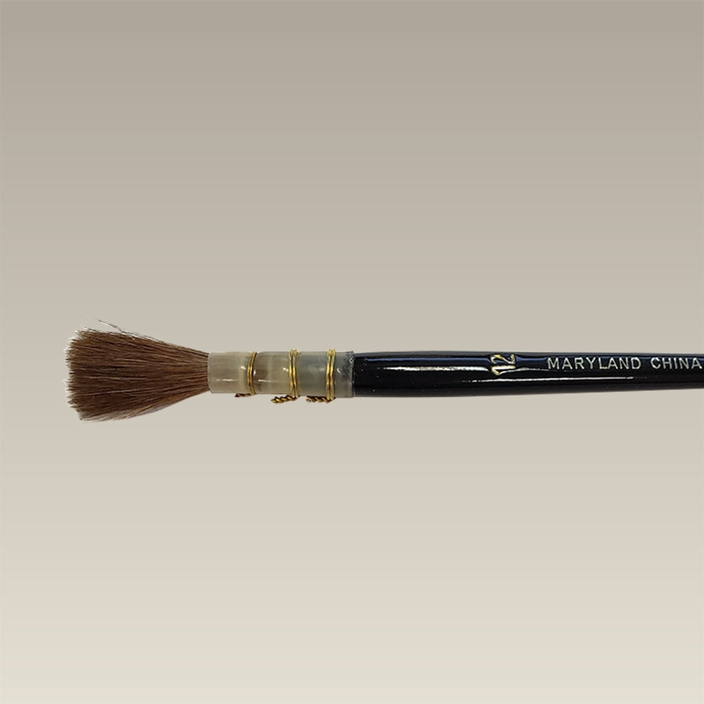 Brush, Regular 12, Kasan Hair — Maryland China