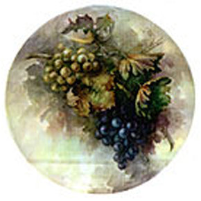 Purple and Blue Grapes by Sonie Ames