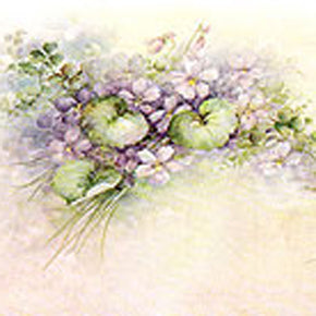 Pink Violets by Sonie Ames
